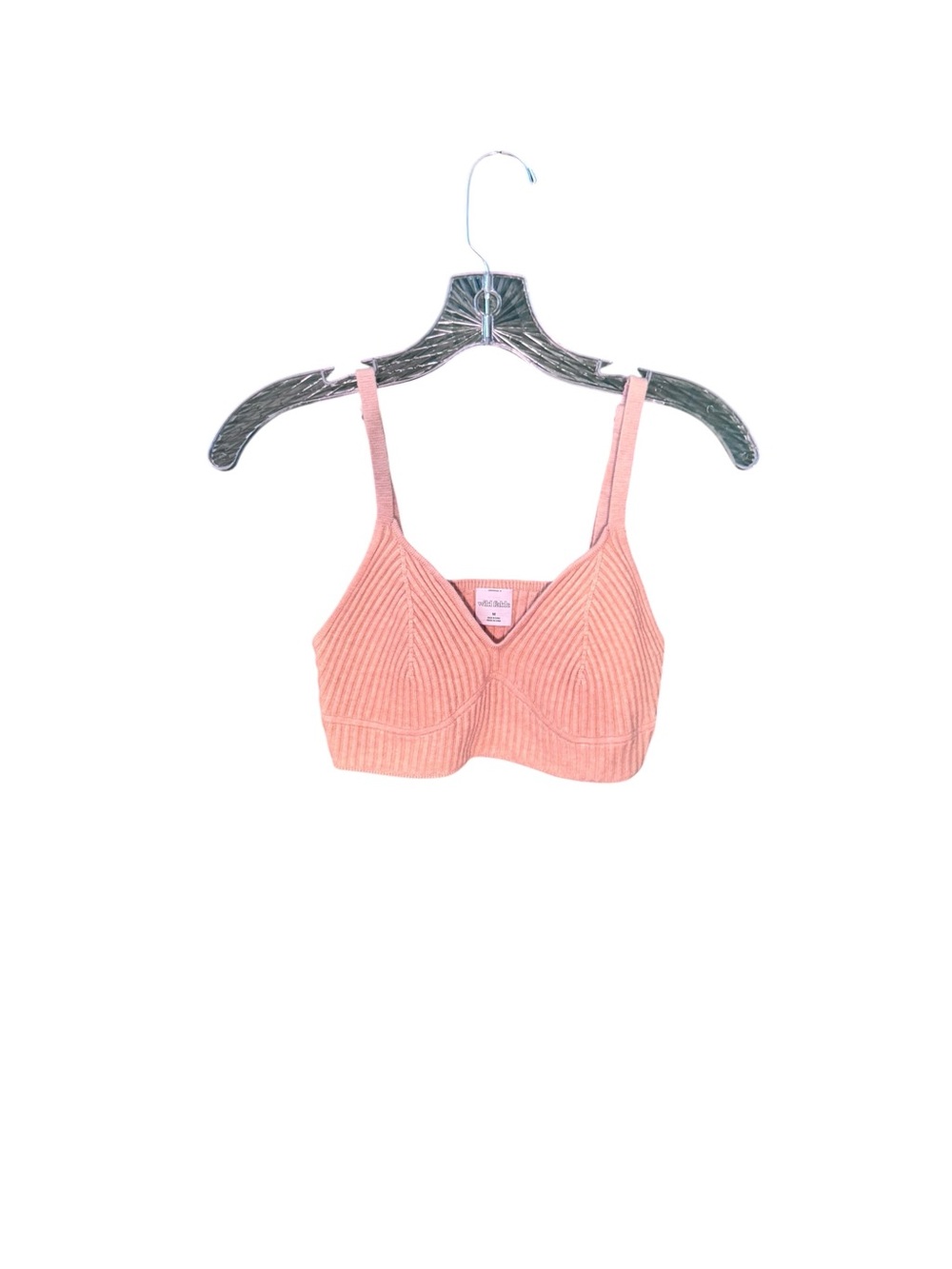 Target Beige Ribbed Tank Bralette